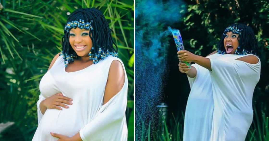 Relebogile Mabotja excitingly reveals the gender of her baby: #BoyMom Relebogile Mabotja excitingly reveals the gender of her baby: #BoyMom