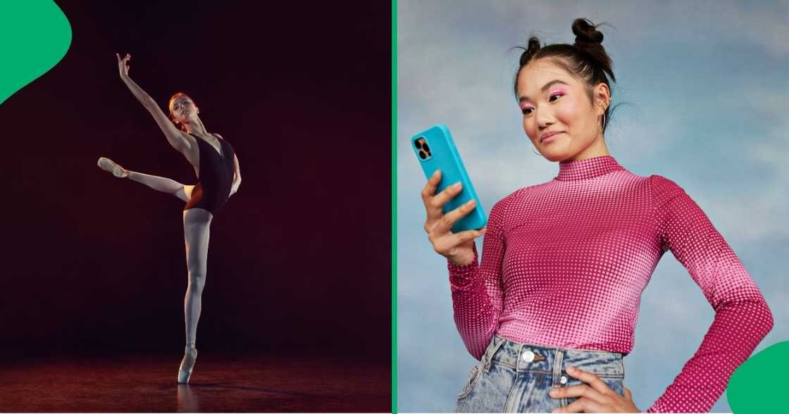 Ballerinas showed off their creativity and added a twist of Amapiano to their dance. Ballerinas showed off their creativity and added a twist of Amapiano to their dance.