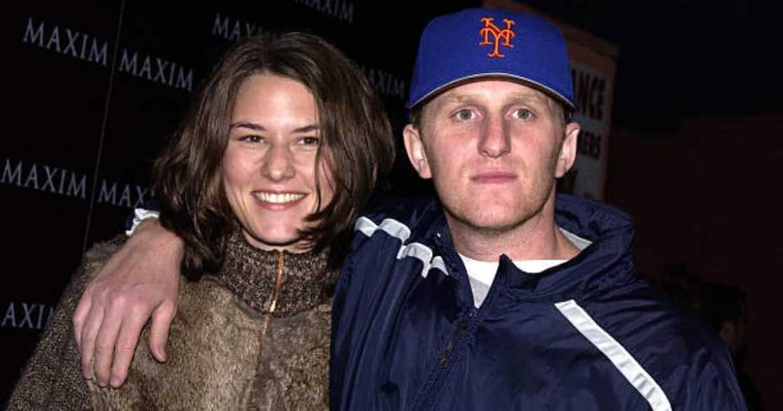 Nichole Beattie and Michael Rapaport