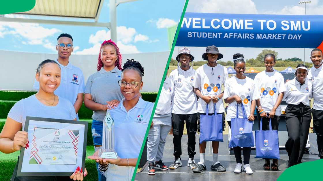 SMU students at various events