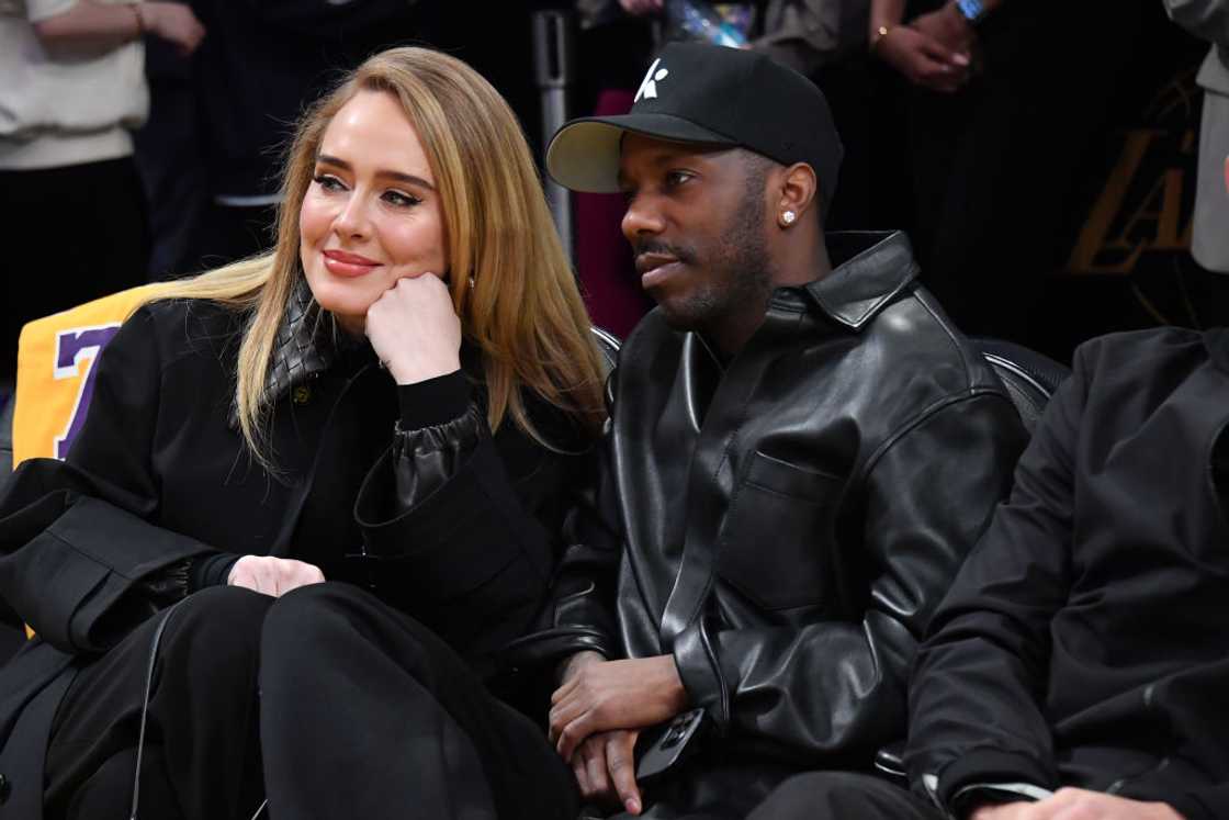 Adele and Rich Paul Adele and Rich Paul