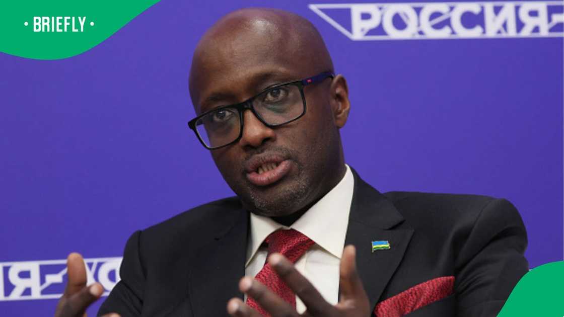 Foreign minister Olivier Nduhungirehe reacts to Rwanda and South Africa's bid for Formula 1 Grand Prix hosting rights.