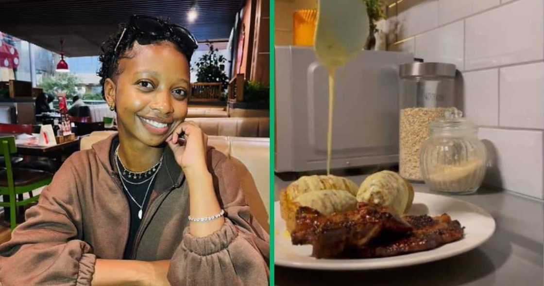 TikTok video shows husband's meal by wife TikTok video shows husband's meal by wife