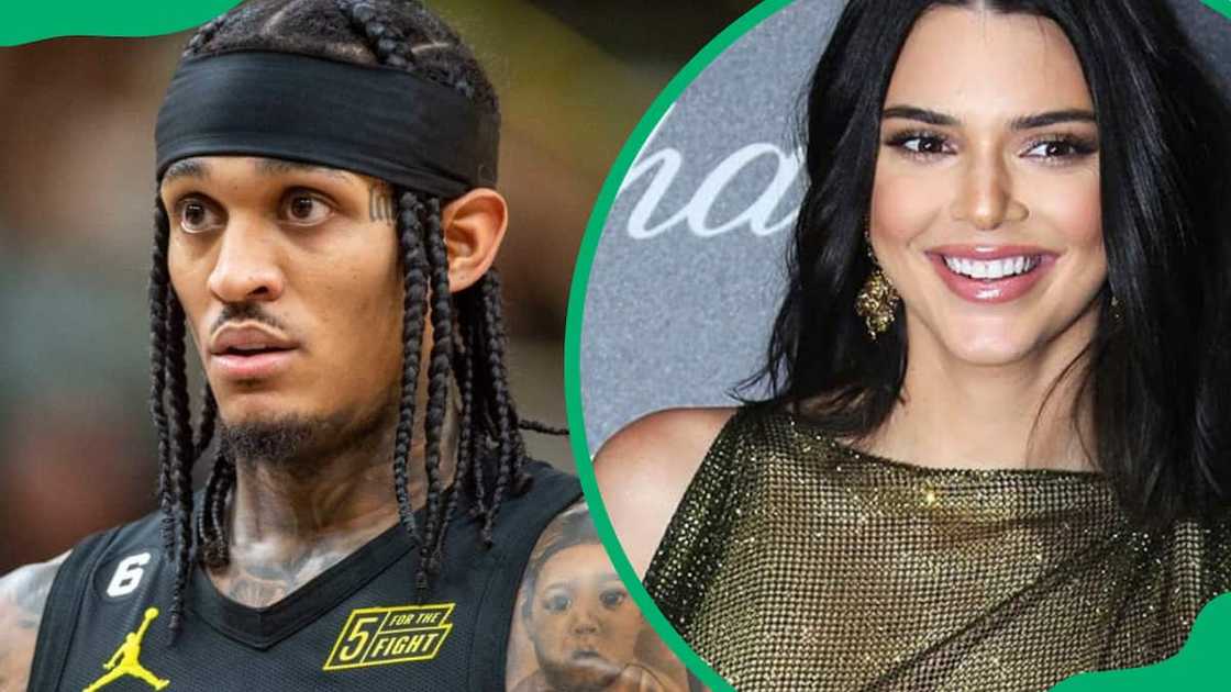 Jordan Clarkson and Kendall Jenner Jordan Clarkson and Kendall Jenner