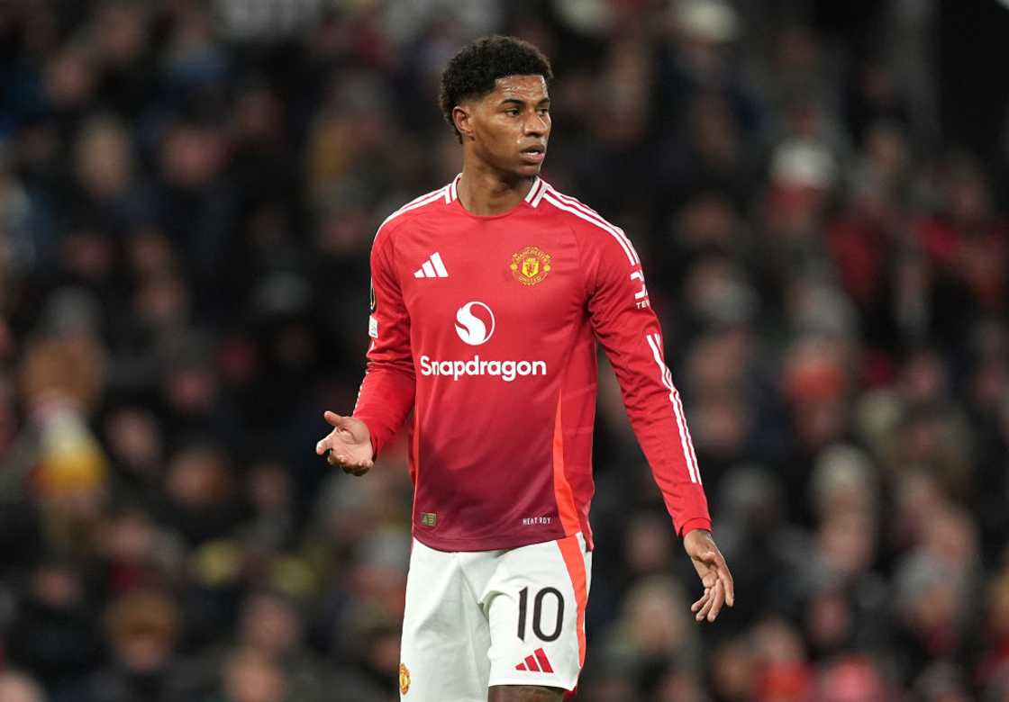 Marcus Rashford, Manchester United vs Bodo/Glimt, Europa League Marcus Rashford, Manchester United vs Bodo/Glimt, Europa League