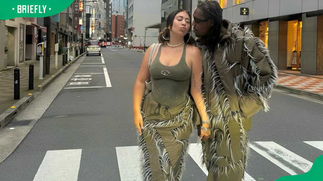 Kali Uchis and Don Toliver in Paris Kali Uchis and Don Toliver in Paris