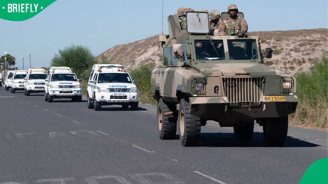 The Western Cape SAPS defended the SANDF's deployment amid growing criticism The Western Cape SAPS defended the SANDF's deployment amid growing criticism