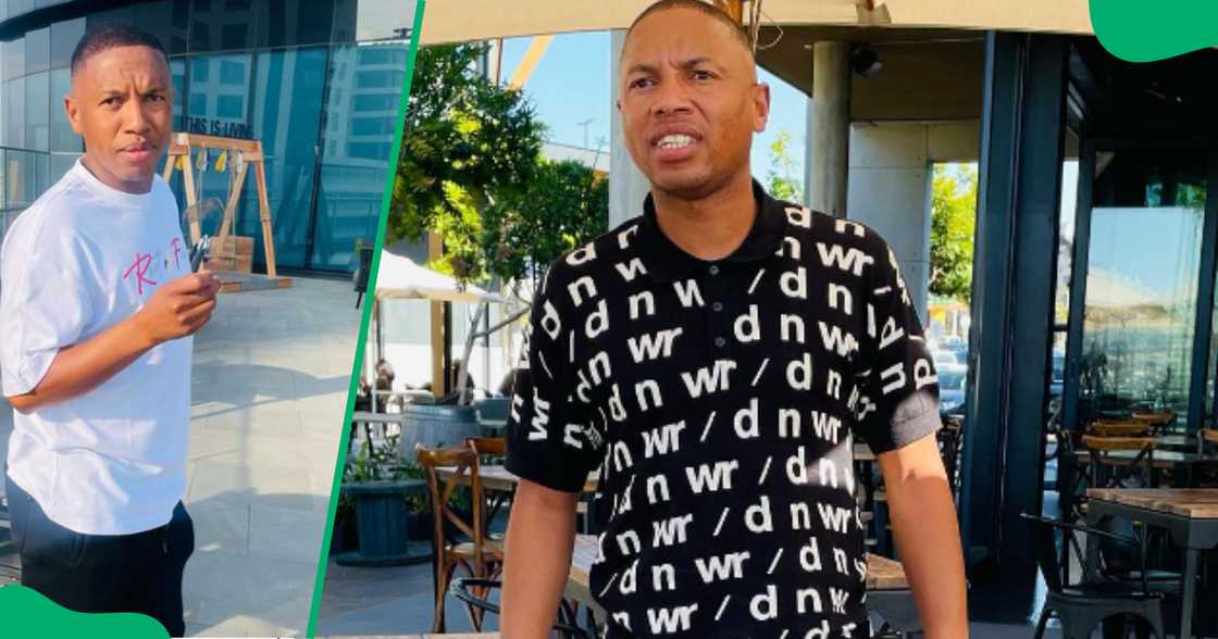 Fans are happy that Andile Jali is spending time farming