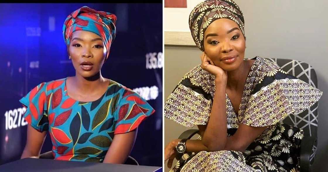 SABC News anchor Nzinga Qunta has shared a sweet message from her daughter. Image: NzingaQ/Instagram SABC News anchor Nzinga Qunta has shared a sweet message from her daughter. Image: NzingaQ/Instagram