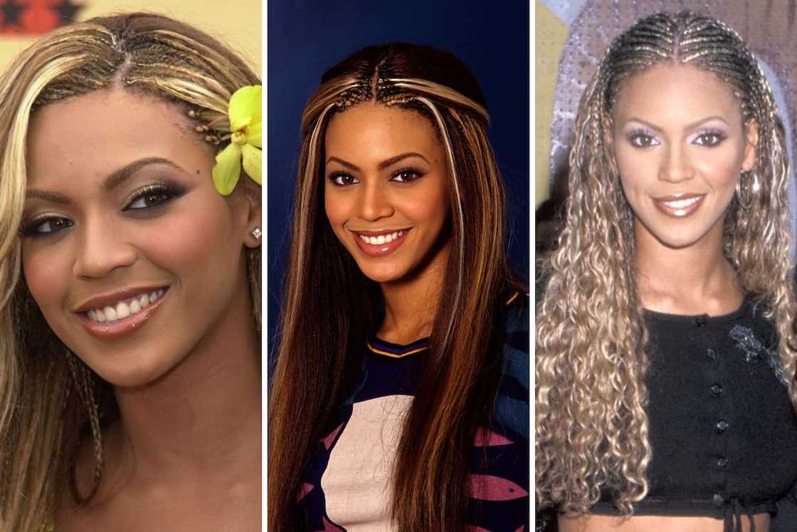 Micro braids hairstyles