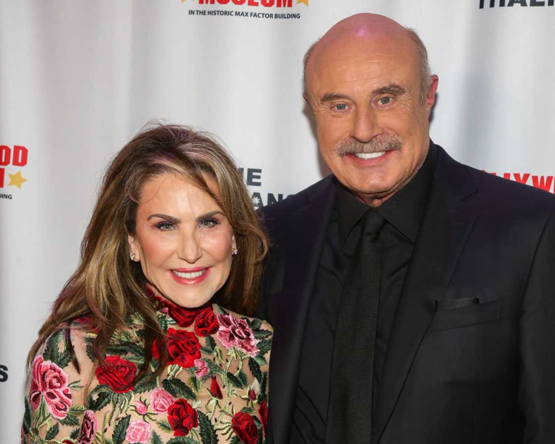 Dr. Phil and his wife Robin McGraw Dr. Phil and his wife Robin McGraw