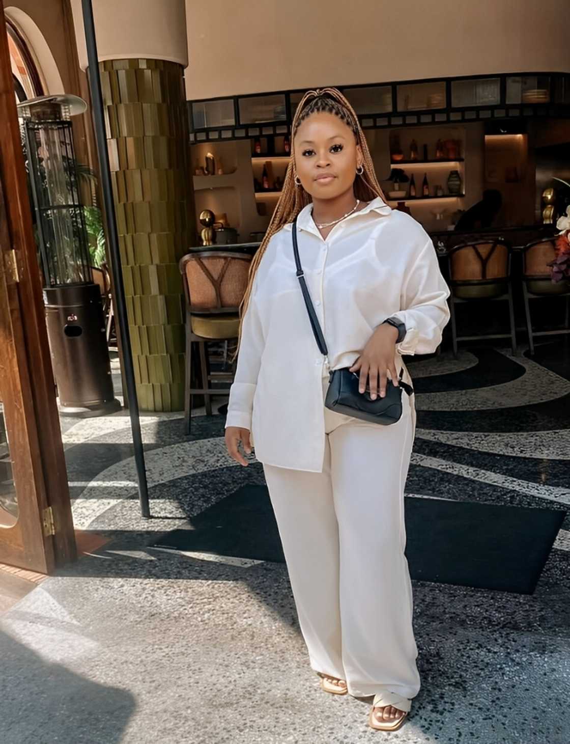 A lady showed off her impressive weight loss journey, which amazed South Africans. A lady showed off her impressive weight loss journey, which amazed South Africans.