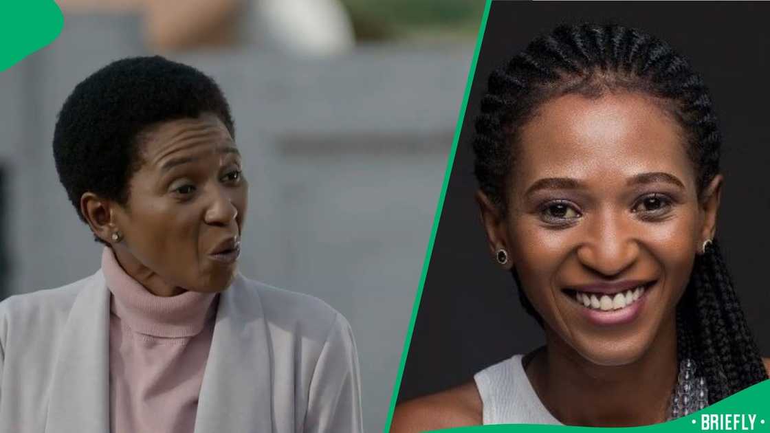 SA reacts to photos of Skeem Saam's Gontse Ntshegang and her daughter