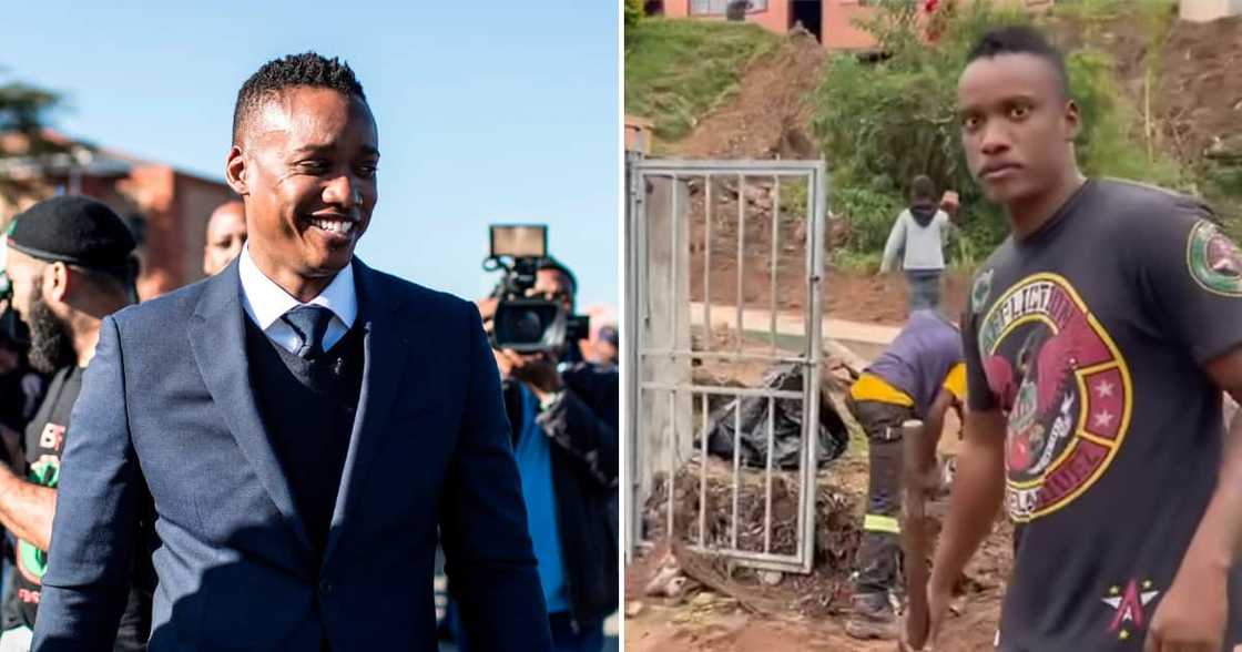Duduzane Zuma, KZN floods, helps victims, social media post Duduzane Zuma, KZN floods, helps victims, social media post