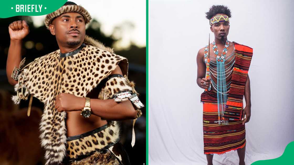 Zulu traditional wedding attire for men