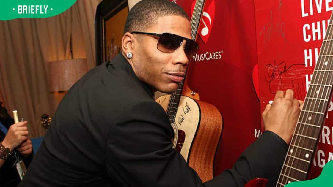 Nelly during The 49th Annual Grammy Awards Nelly during The 49th Annual Grammy Awards