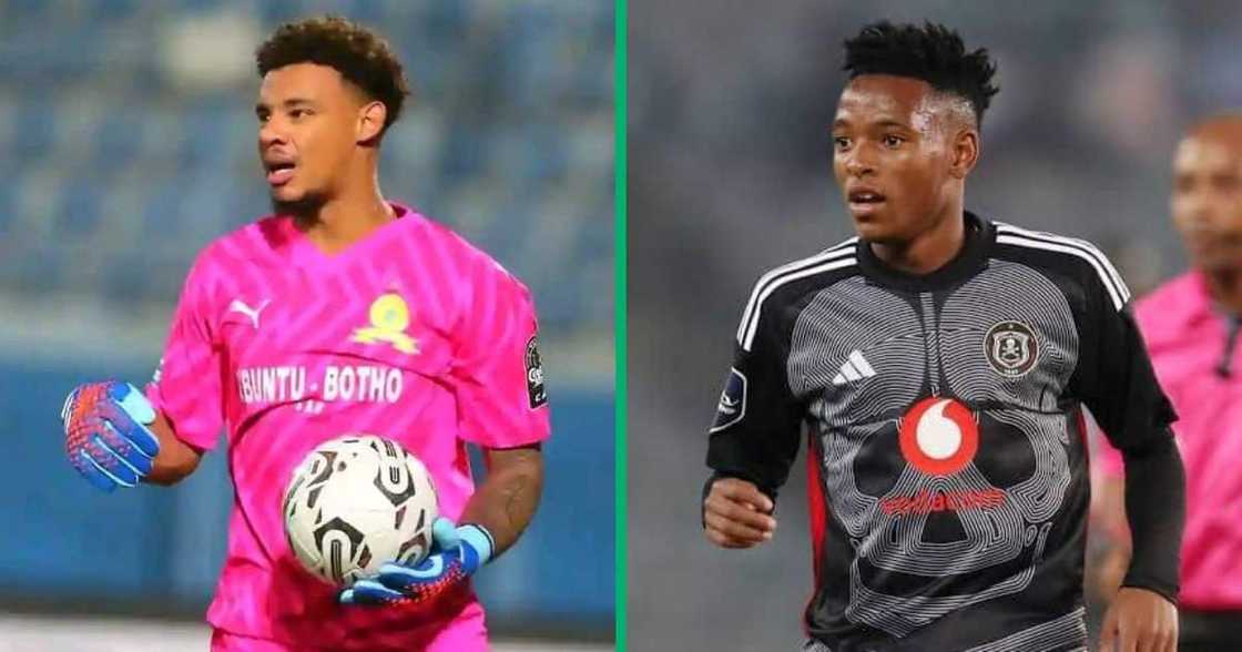 PSL stars Ronwen Willams and Relebohile Mofokeng starred in a music video. PSL stars Ronwen Willams and Relebohile Mofokeng starred in a music video.