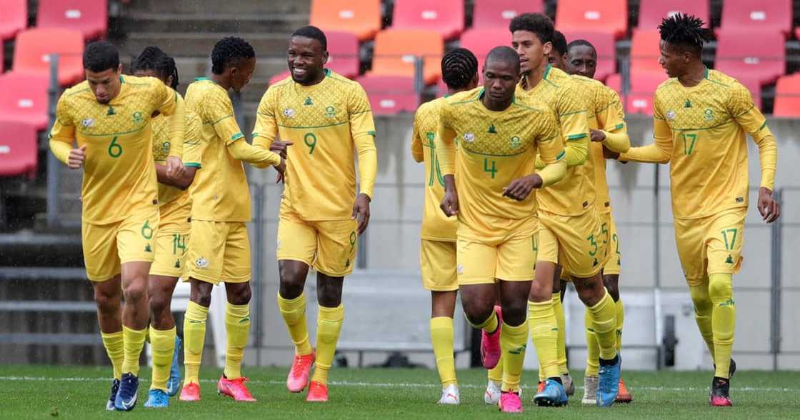 Victor Letsoalo, Bafana Bafana, hat trick, Lesotho, 4-0 Victor Letsoalo, Bafana Bafana, hat trick, Lesotho, 4-0