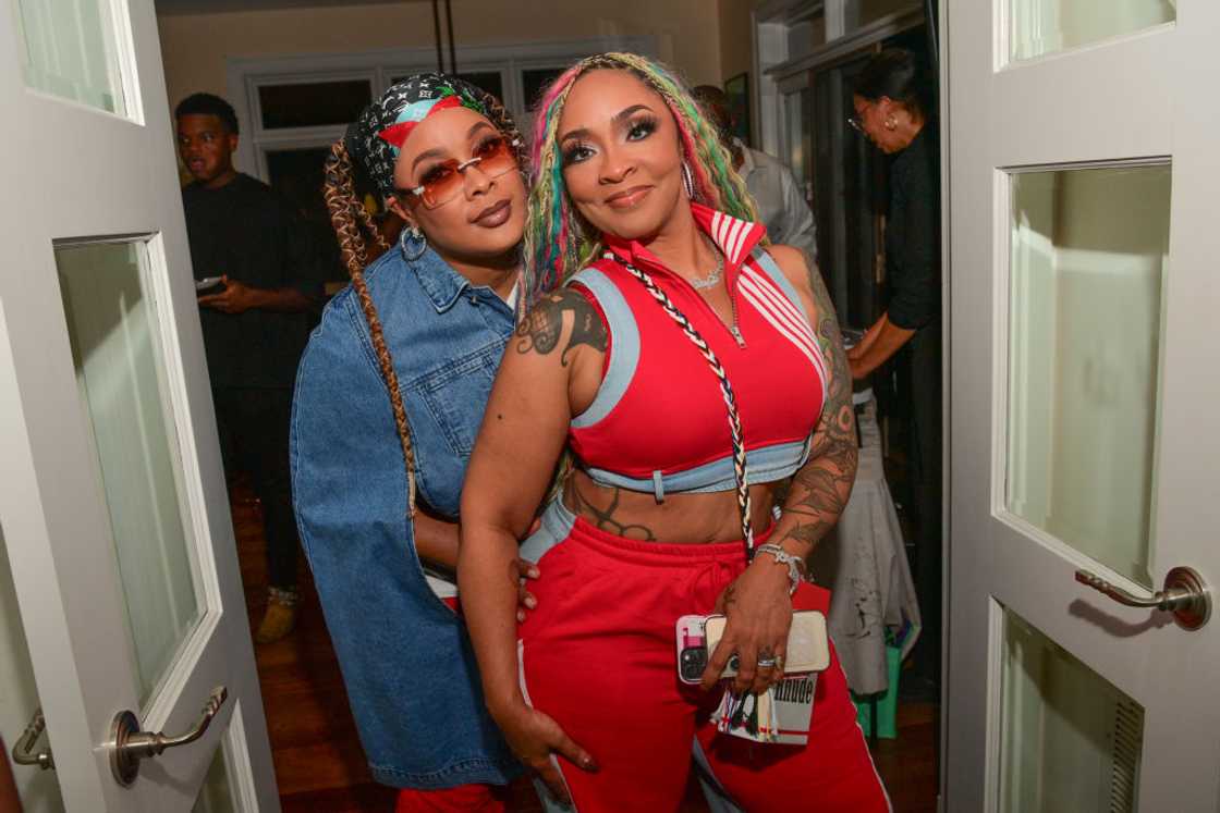 Da Brat and her wife Jessica Dupart Da Brat and her wife Jessica Dupart