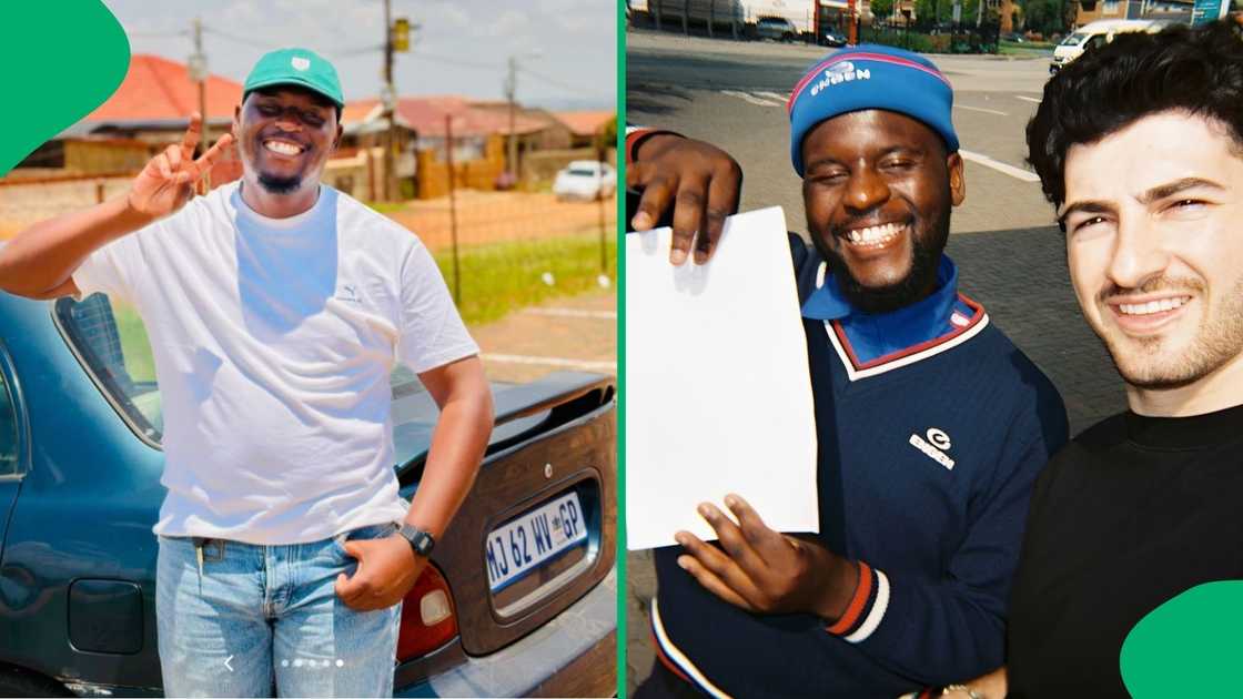 The video showed the emotional moment Thapelo found out that he was going to Cape Town