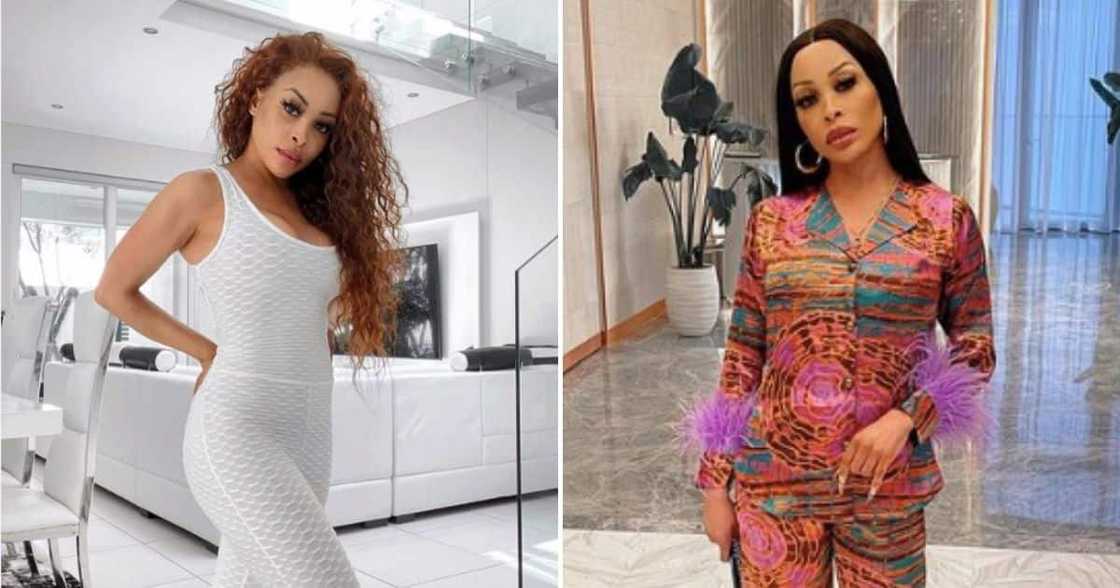Khanyi Mbau reacts to pregnancy rumours Khanyi Mbau reacts to pregnancy rumours
