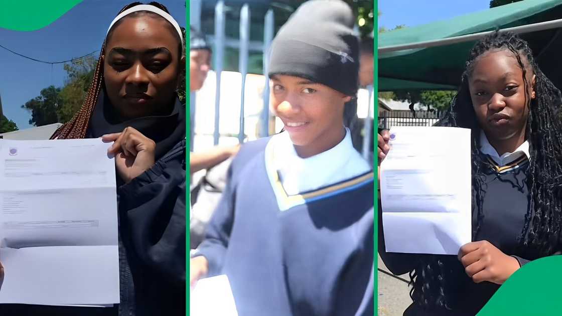 A TikTok video shows kids unveiling their unpaid school fees. A TikTok video shows kids unveiling their unpaid school fees.