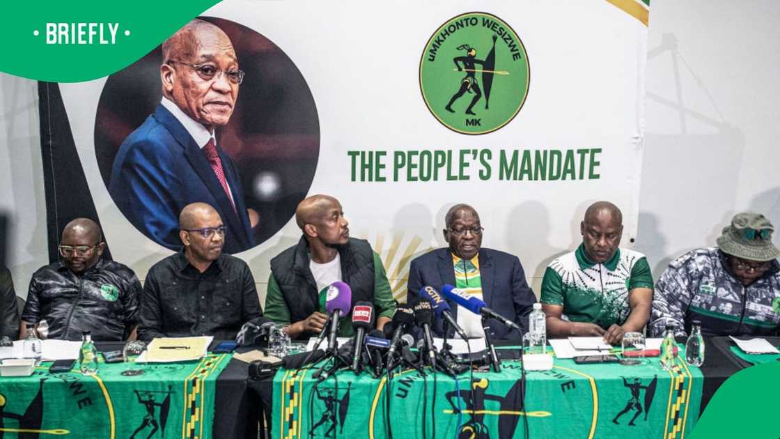 The MK Party will hold a press briefing in Sandton The MK Party will hold a press briefing in Sandton