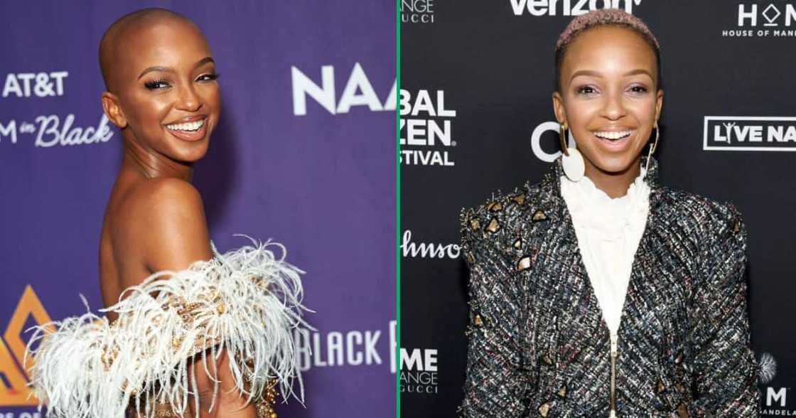Nandi Madida praised for her beauty Nandi Madida praised for her beauty