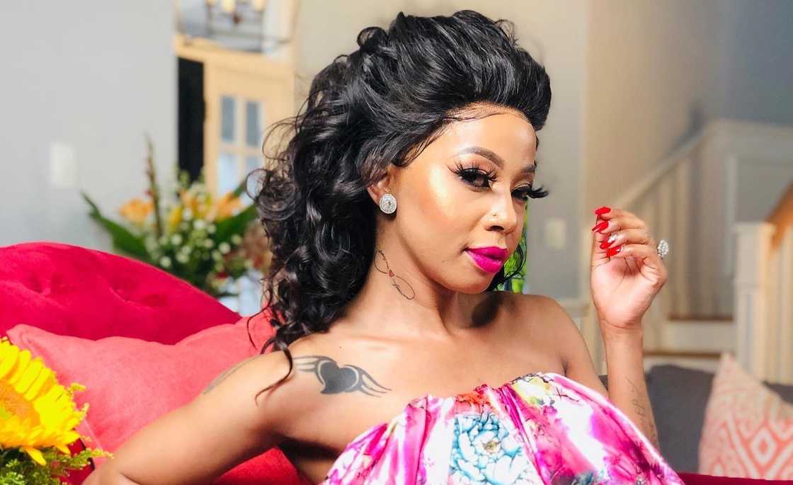 Kelly Khumalo showed off her versatile style