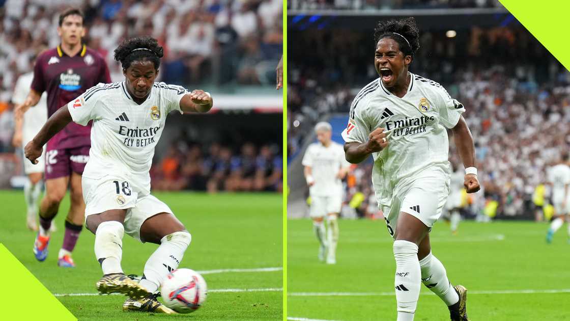 Endrick Felipe scored on his debut for Real Madrid as Los Blancos sealed a 3-0 win against Valladolid. Endrick Felipe scored on his debut for Real Madrid as Los Blancos sealed a 3-0 win against Valladolid.