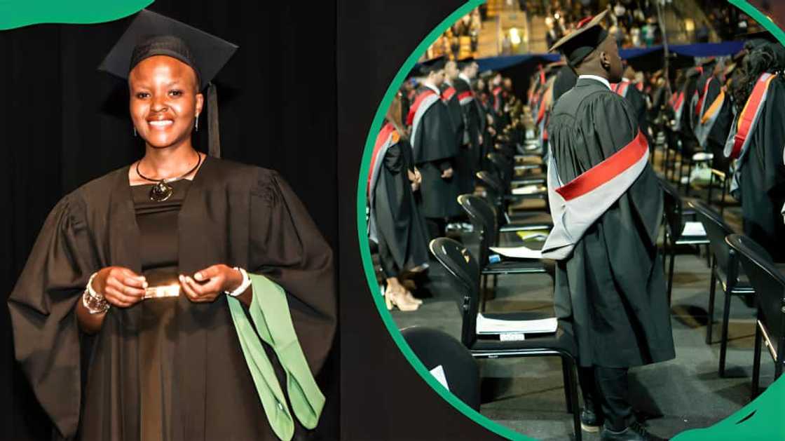 Students graduating from universities in South Africa Students graduating from universities in South Africa