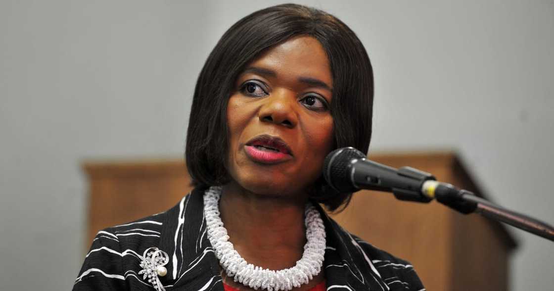 Thuli Madonsela, apologises, Legal Aid SA, Zandile Mafe, Parliament fire