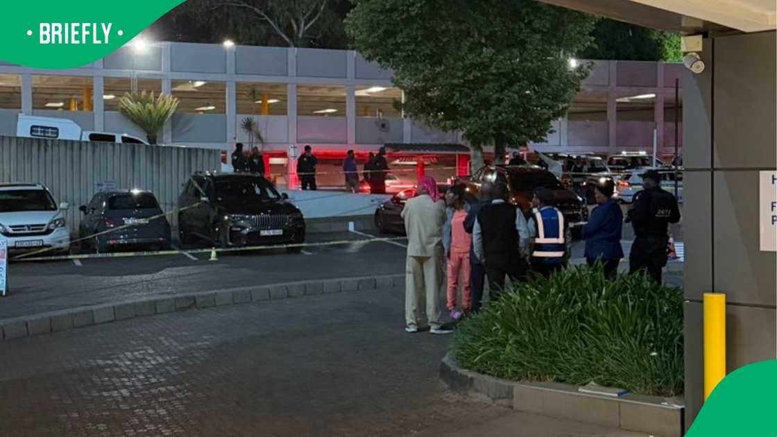 A shooting at the Milpark Hospital left one person dead