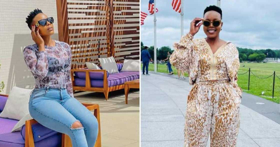 Nomcebo Zikode shares what happened at her sow in the USA