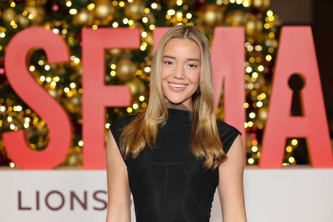 Olivia Ponton attends "The Housemaid" New York screening at 787 Seventh Ave in New York City