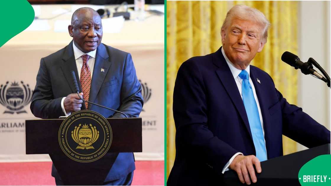 President Cyril Ramaphosa said he will engage Donald Trump formally