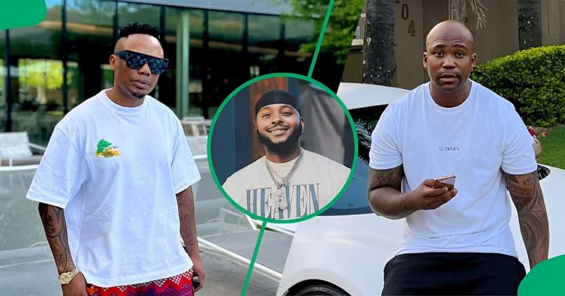Sir Trill took a photo with DJ Tira and NaakMusiQ Sir Trill took a photo with DJ Tira and NaakMusiQ