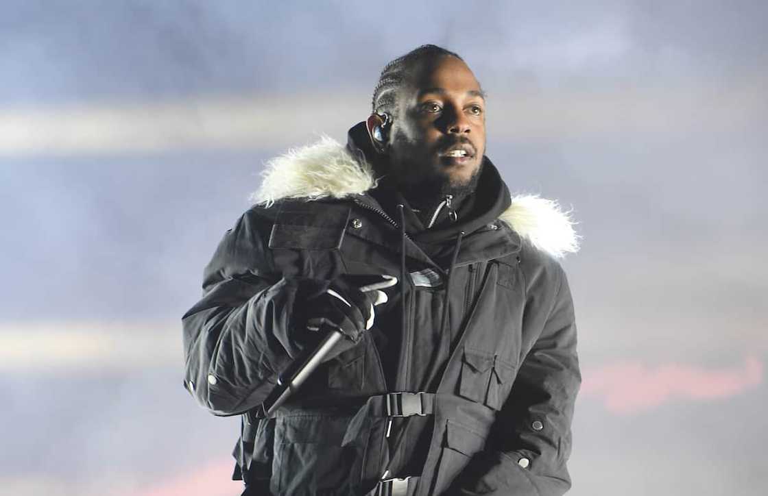 Kendrick Lamar performs in Atlanta Kendrick Lamar performs in Atlanta