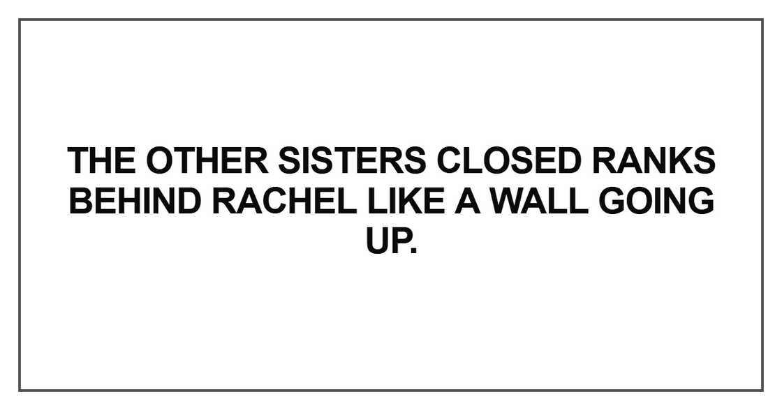 The other sisters closed