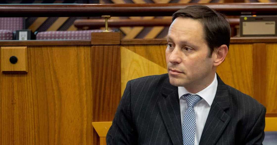 Former Steinhoff CFO Ben La Grange in parliament Former Steinhoff CFO Ben La Grange in parliament
