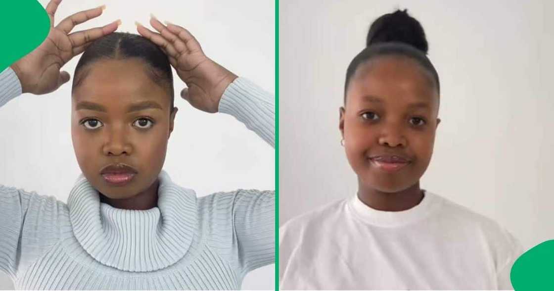 A TikTok video shows a woman unveiling her meat haul. A TikTok video shows a woman unveiling her meat haul.