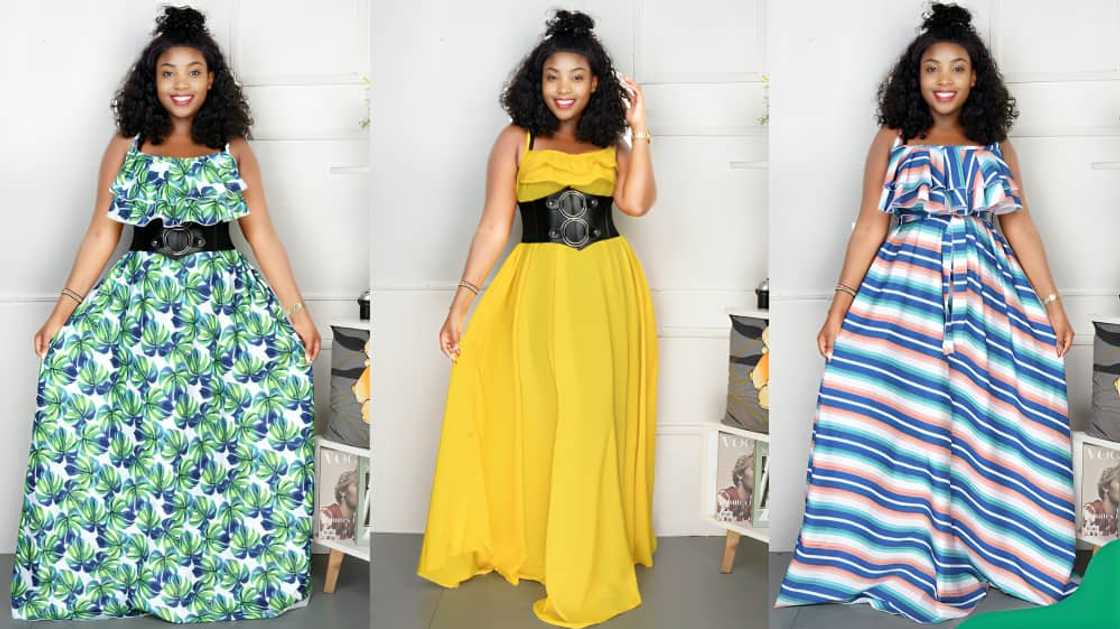 A-shape gown styles A-shape gown styles