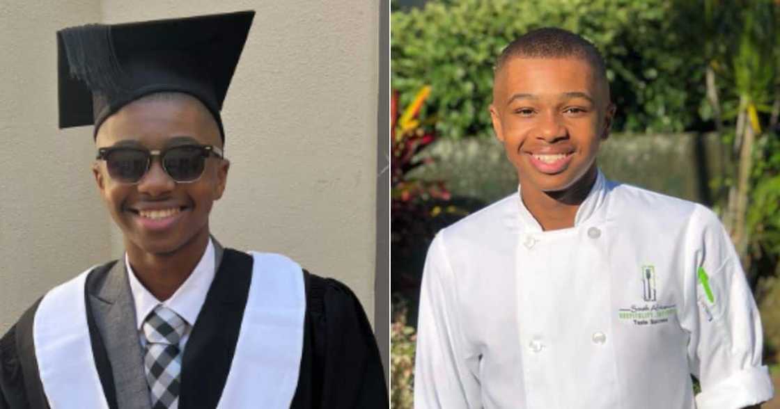 South African institute of hospitality graduate, young men graduates to become chef, professional chef graduate South African institute of hospitality graduate, young men graduates to become chef, professional chef graduate