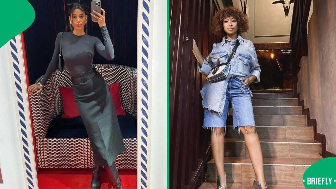 Victoria Gonzalez and Enhle Mbali Victoria Gonzalez and Enhle Mbali