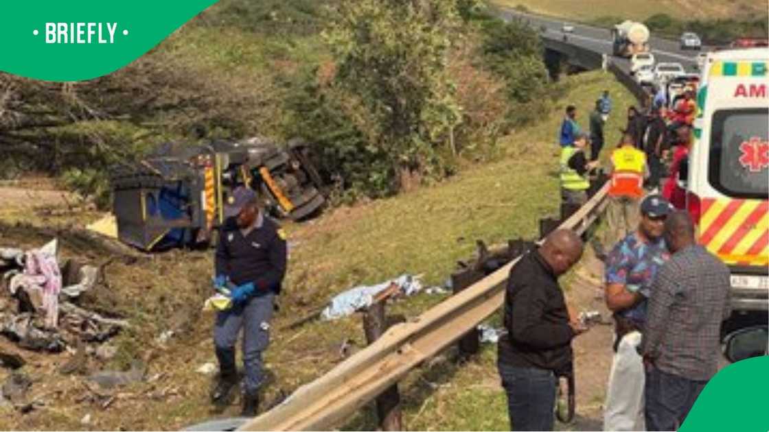 Four people were killed in a collision on the N2 between Dokodweni and Amatigulu on the KwaZulu-Natal north coast on Saturday.