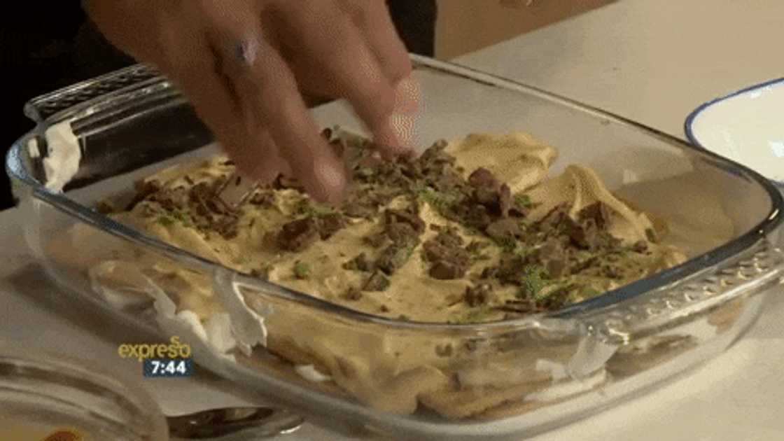 Maklike peppermint crisp tert resep