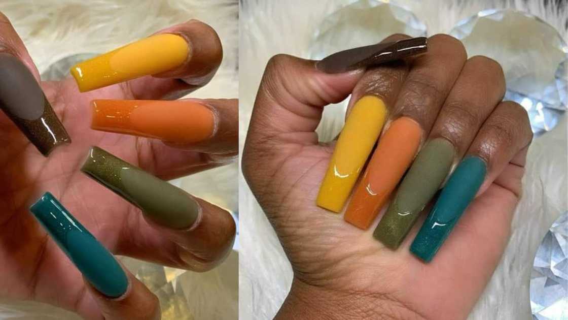 Bold colour mix Bold colour mix