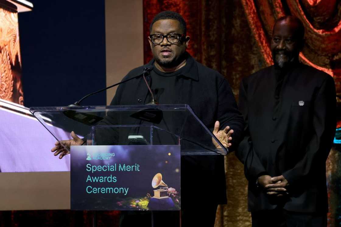 Anthony Beverly at the 67th Annual Grammy Awards