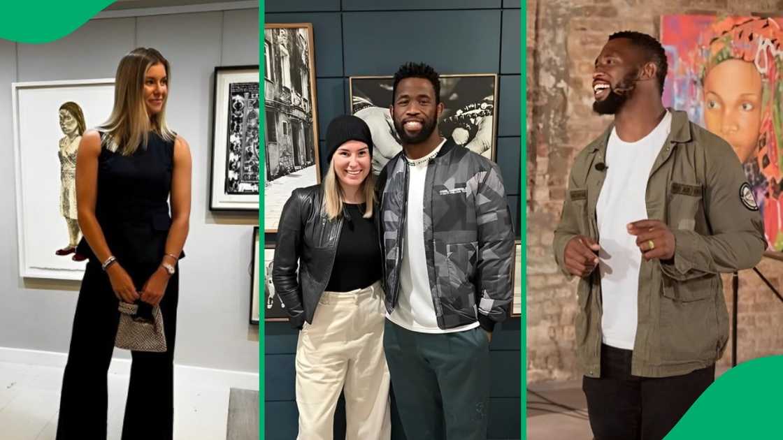 A look at Rachel and Siya Kolisi's loved-up moments.