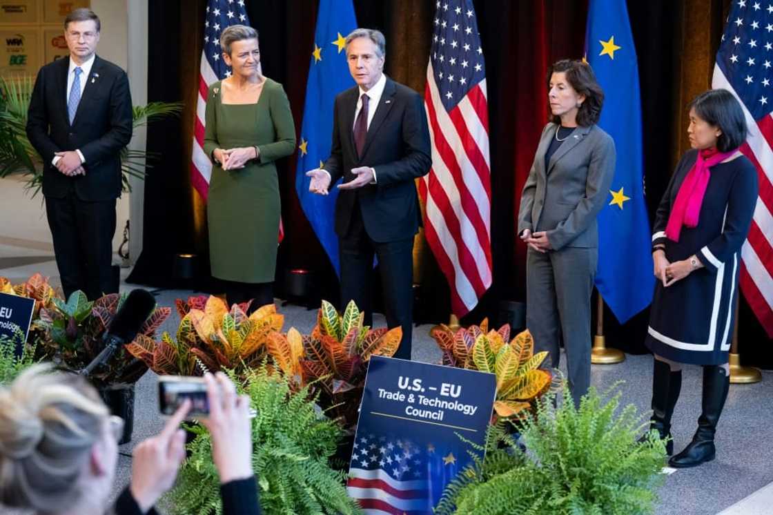 EU officials have urged their American counterparts to provide exemptions to the bloc's businesses EU officials have urged their American counterparts to provide exemptions to the bloc's businesses